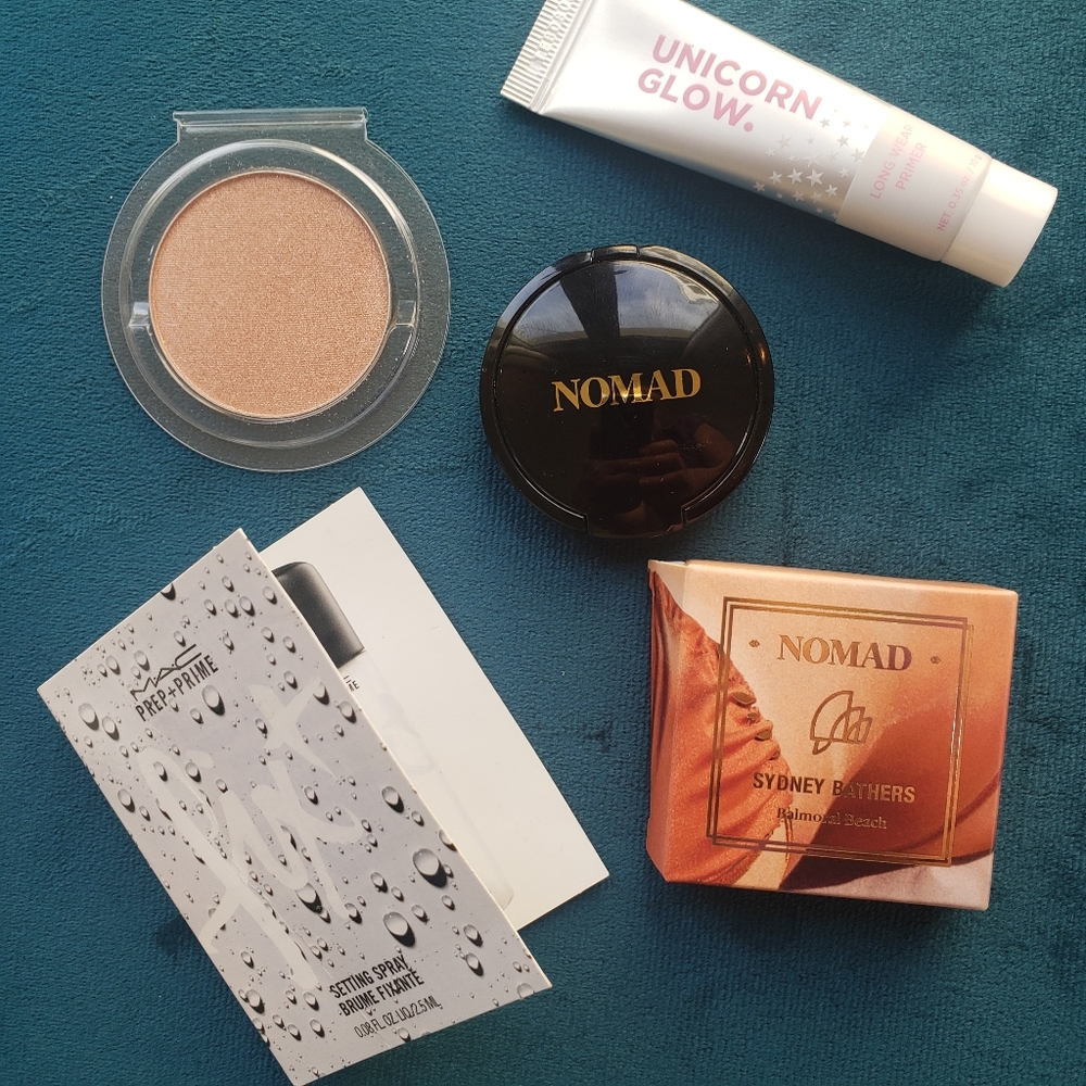 MAC * Unicorn Glow * Nomad * Primer / Highlighters